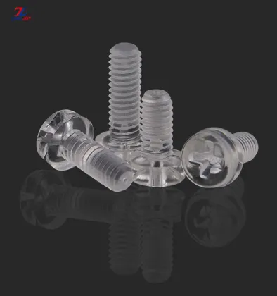 Acrylic Screw transparent plastic screw