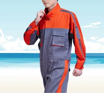 2015 new design cotton blended Electric and welder mens workwear