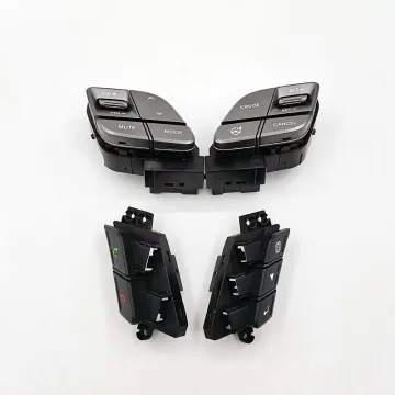 Steering Wheel Switch Button Telephone Assembly for Santa Fe Models: Part Numbers 96700A1000, 96700A1200, 96700A1300, and 967002W000