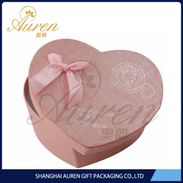 Cuetom printed with logo printed Candy chocolate box/heart chocolate box