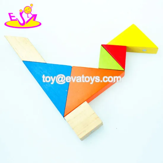 fashion baby wooden magnetic tangram W13A096