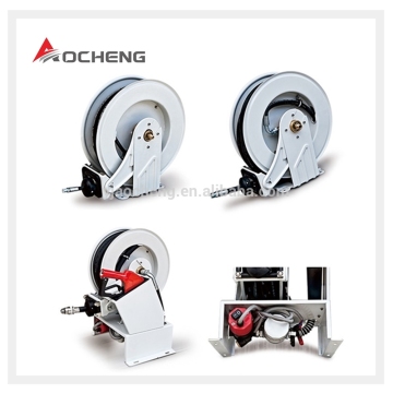 Dispesner 1/2" 3/4" 50ft Electric Retractable Fuel Hose Reel