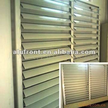 Aluminum Manual Shutter Window for Residential