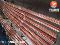 ASTM B111 C12200 Copper Seamless Tube för kondensor