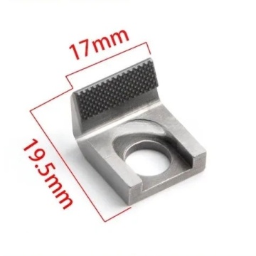 Högkvalitativ 274-3215-S05 Komori volframstål Griper Pad tryckmaskindelar-10 st, storlek 19,5x17mm