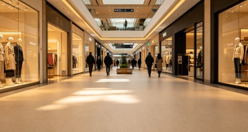 Commercial TPU Flooring for CBD
