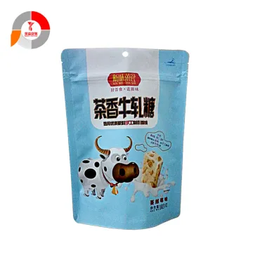 Aluminum Foil Food Stand Up Plastic Zipper Bag