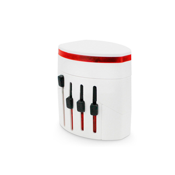 Multi Plug Universal Travel Adapter with USB Wall Power and Extension Cord