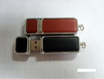Φθηνότερη δώρο δέρμα USB Δίσκοι 2.0 με το ελεύθερο λογότυπο προϊόντα