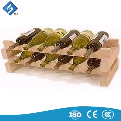 White Pine 36 Bottle Wine and Stemware Wood Wine Rack
