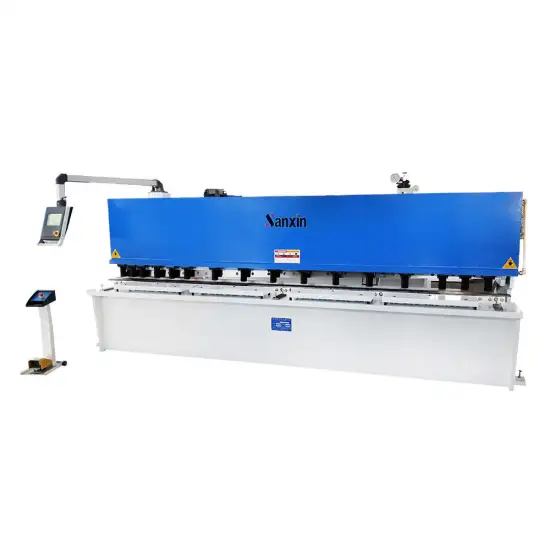 High Speed CNC Swing Beam Metal Cutting Shearing Machine: Beke QC12Y 12x3200 & 6x3200 Models