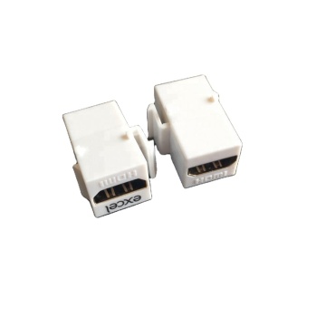 1080p HD Mi Keystone Jack Coupler 180 βαθμοί Γυναίκα σε Γυναίκα