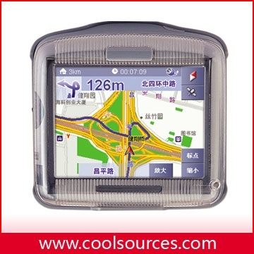 Car GPS with MP4 / MP3 Player (3.5" TFT LCD)