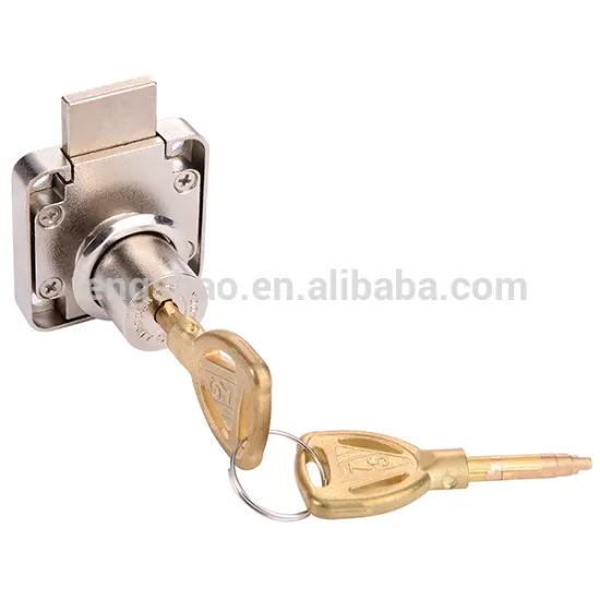 138-T22 brass key office desk drawer lock D19*L22