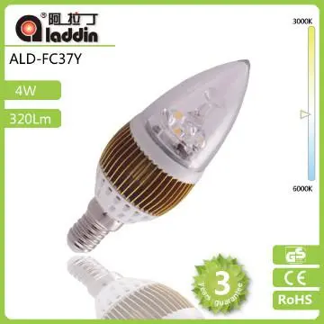 Candle 3W Fins LED bulb 230V