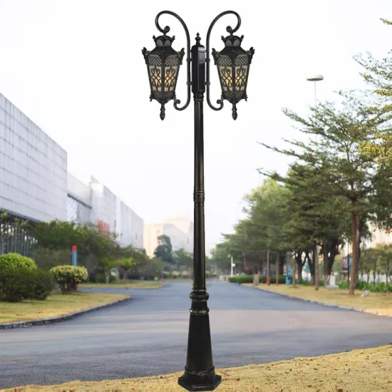 European Retro Luxury Waterproof LED Garden Light for Landscape Decoration