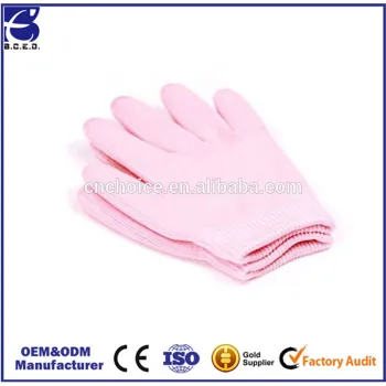Scent Whiten Skin hand Gel Moisturizing Spa Gloves Line with Essential Oils and Vitamin E for Cracked Dry Skin