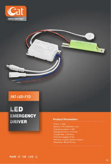 2-3W emergency power LED emergency driver