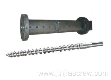 Conical Double Screw And Barrel