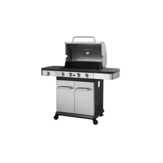 430 With Double Layer Lid Steel Wiring With Enamel Coating Cooking Grate Outdoor Barbecue Grill