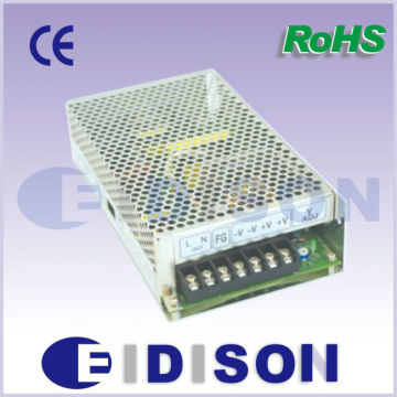 Triple Output Switching Power Supply, EST-100, 100W