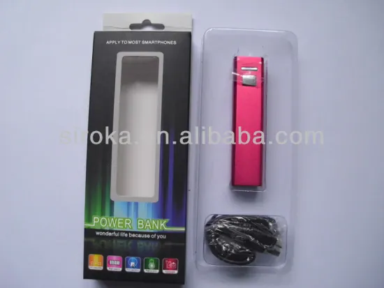 3000mah Portable Charger With Micro Cable +Box Packaging
