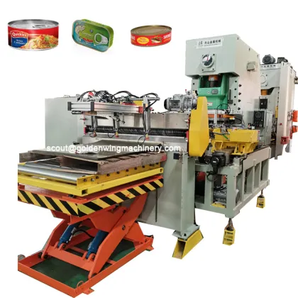 Food Can beef stew tin cans making machinery