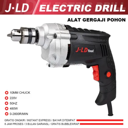 High Quality 710W 10mm Corded Impact Drill & Driver