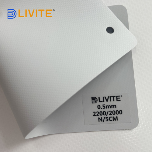 Livite 610GSM 0.5mm PVC 직물 팽창 식 보트 재료