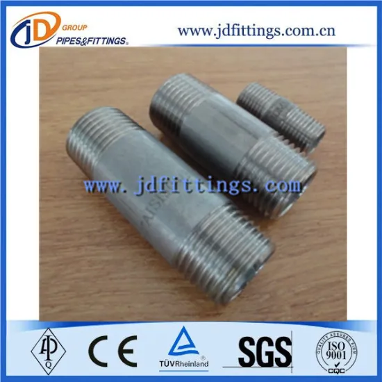Stainless Steel Nipple Tube Fitting Male Nipple