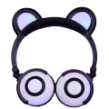 Headphone telinga beruang nirkabel berkualitas tinggi untuk anak-anak