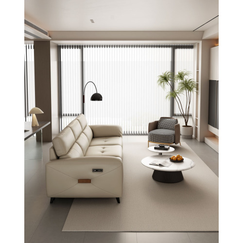 Гостиничный офис кожаный электрический диван диван