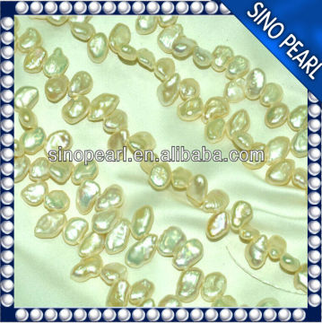 AAA 8-9MM Hot sale freshwater Baroque Pearl strands