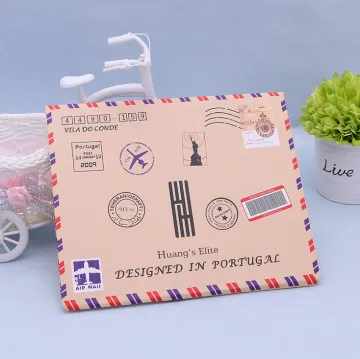 Customized Flat Faux Envelope Stocking Paper Box