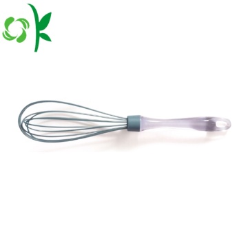 Manual Hand Silicone Egg Beater dengan Acrylic Whisk