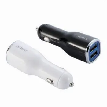 Cute Universal Mini Size 2,000mA USB 2.0 Port Car Charger, Safe to Use