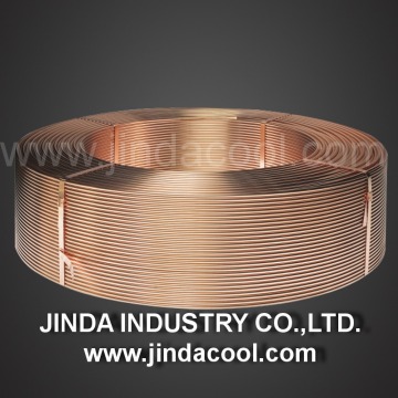 Air Conditioning Level Wound Coil Copper Tube ASTM B280, ASTM B68, JIS H3300