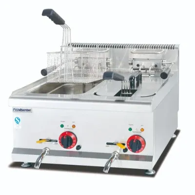 Table Top Stainless Steel Gas Griddle for Commercial Kitchen