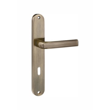 Aluminium Alloy Door Handle With Iron Plated