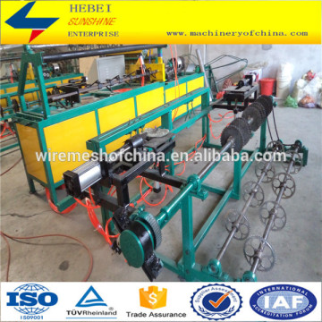 Fence Making Machine fully Automatic Single Wire Chain Link Weaving Machine