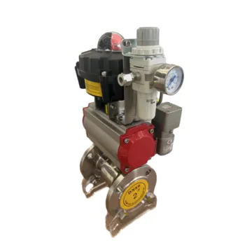 Pneumatic Sanitary Ball Valve