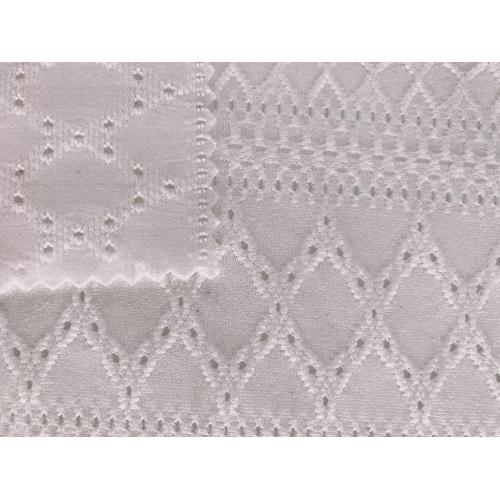 Eyelet Fabric with Polyester Spandex