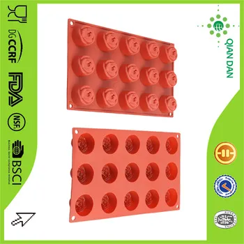 Rose shape cake mould silicone cake mould