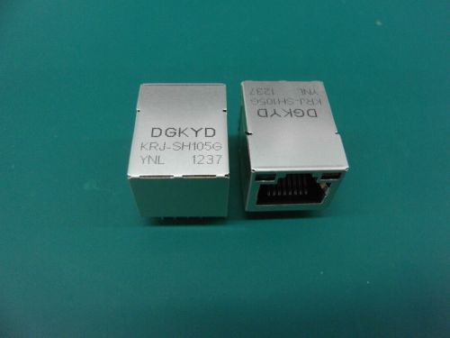 8p8c Ethernet Magnitic Pcb Rj45 Jack With Shieded Hr871181a Minimum 1500vrms