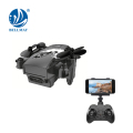 Bra försäljning headless mode rc flygplan leksaker mini bästa drone med 0.3mp wifi kamera