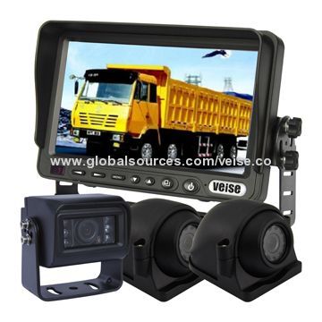 Rearview System with 7-inch Digital Monitor and Car CCD Camera