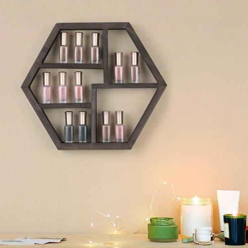 Wall Mounted Cosmetic Essential Oil Storage Shelves