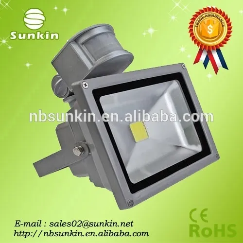 Led Novelty Products Outdoor Led Flood Light Motion Sensor 30w