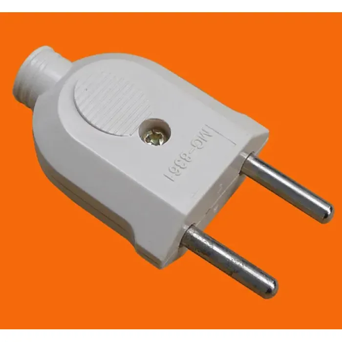 Steker Listrik PP 2 Pin dengan Bumi (P7053)