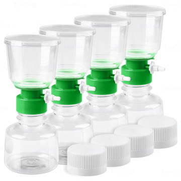 Filtre à vide jetable en plastique, stérile 250 ml d'appareil de filtration en science médicale